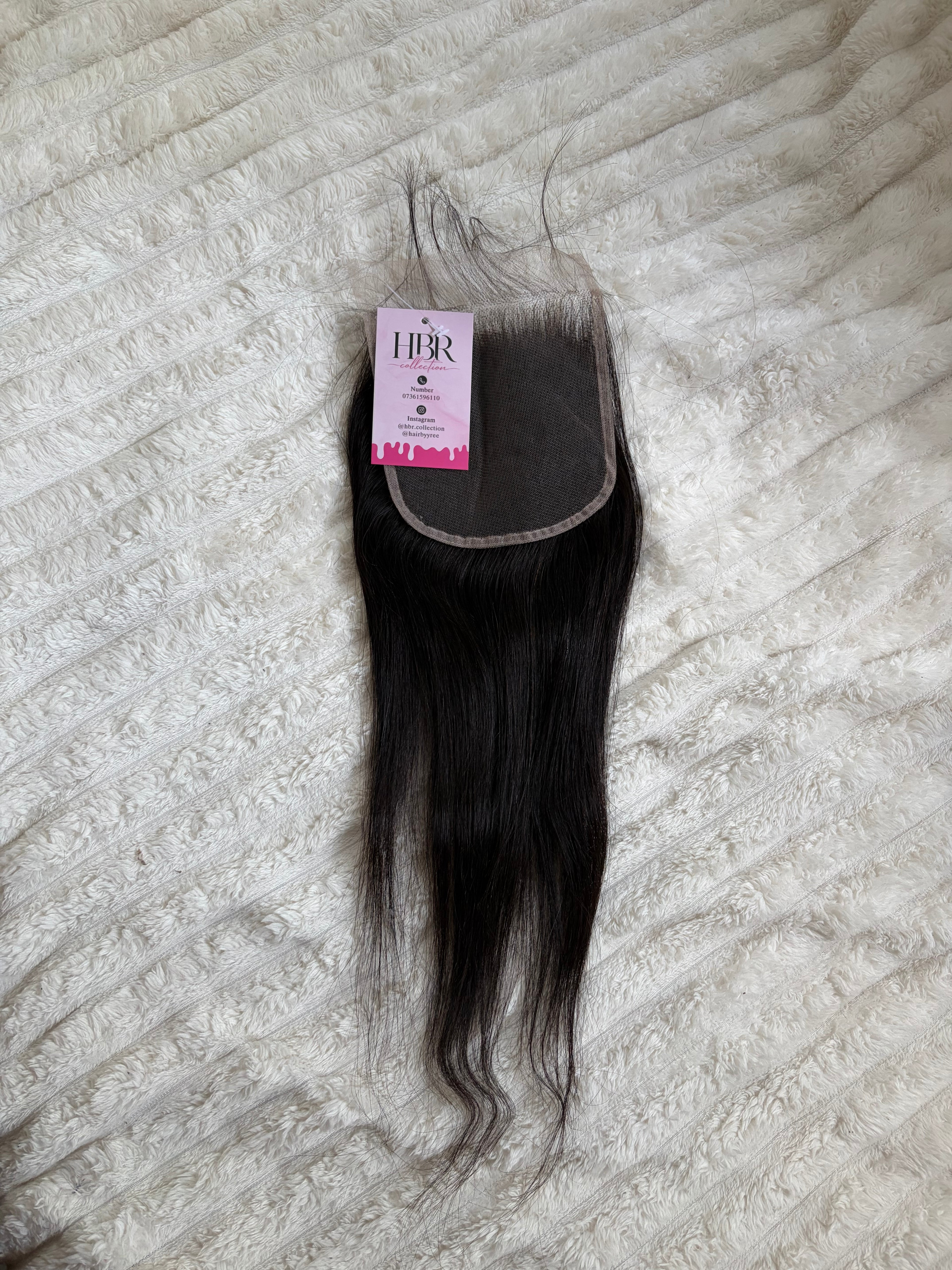 SIGNATURE VIRGIN HD LACE CLOSURE 5x5, 6x6, 7x7