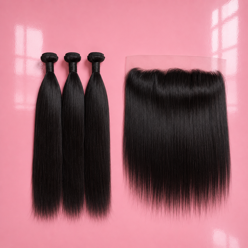 SIGNATURE VIRGIN HD LACE FRONTAL 13x4, 13x6