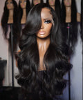 SIGNATURE BLACK VIRGIN LACE
FRONTAL WIGS 13X4, 13X6 (body wave)
