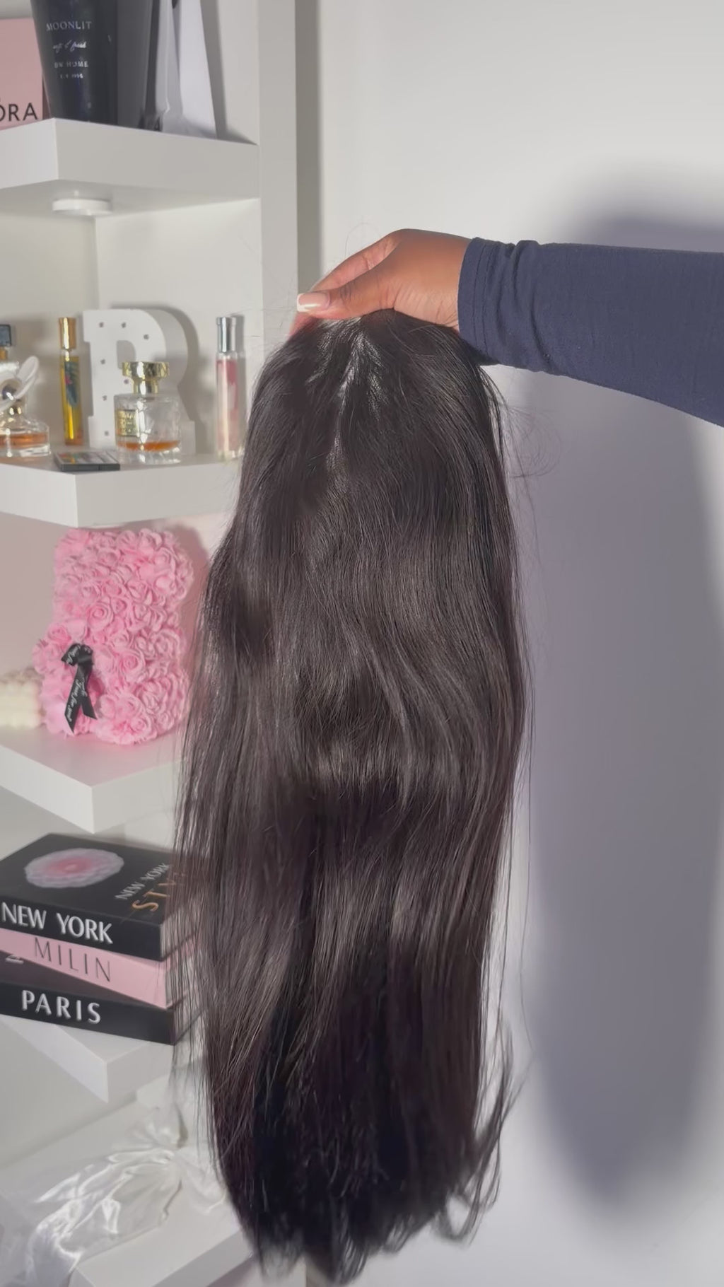 SIGNATURE BLACK VIRGIN LACE FRONTAL WIGS 13X4, 13X6 (straight)